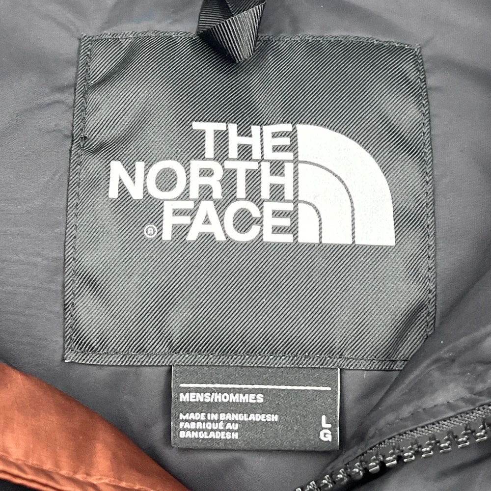 NEW North Face 1996 Retro Nuptse Jacket Mens Large Ember Soil 700 Down Coat 3C8D